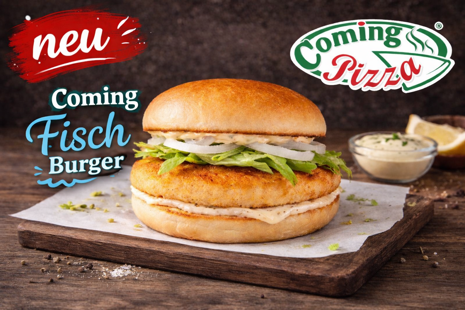 Coming Pizza Quedlinburg Coming Fisch Burger