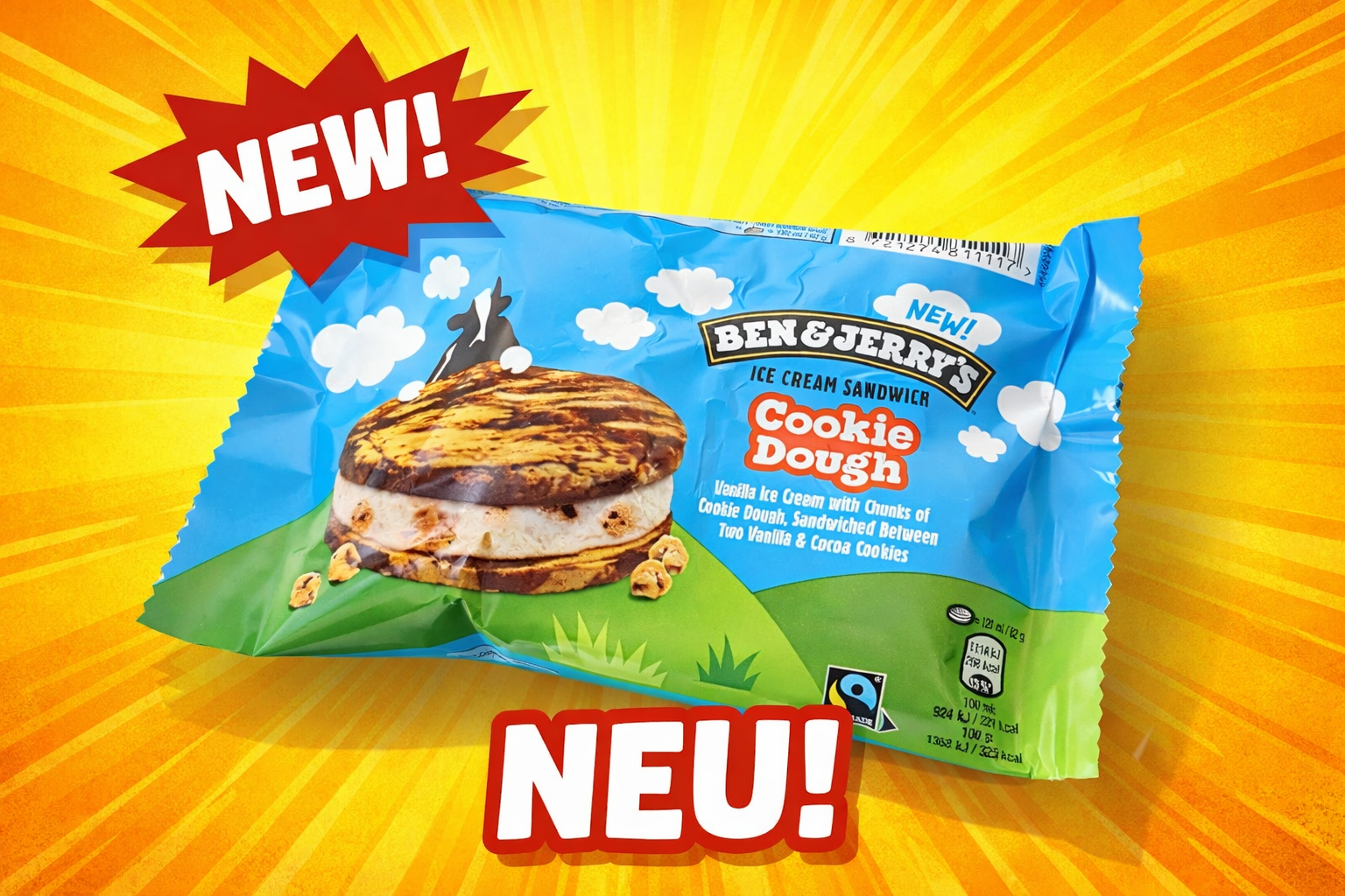 Coming Pizza Quedlinburg Cookie Dough Sandwich