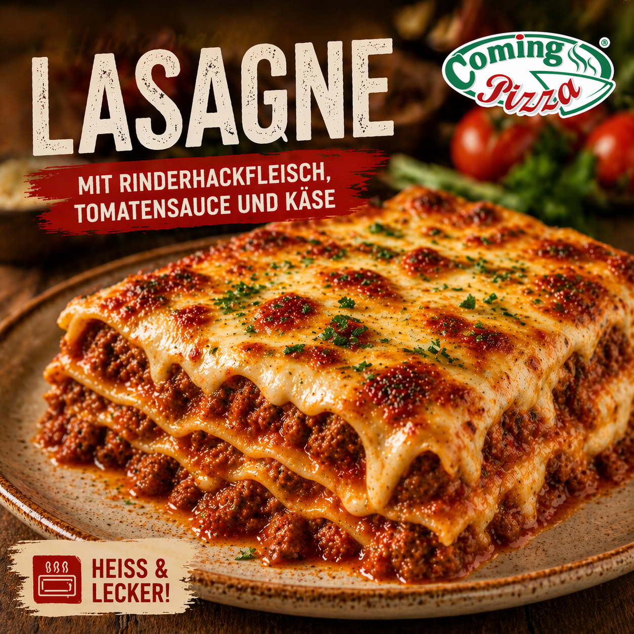 Coming Pizza Quedlinburg Coming Lasagne Bolognese