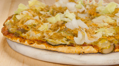 Coming Pizza Quedlinburg Cheeseburger Pizza