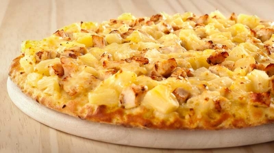Coming Pizza Quedlinburg Pizza Curry-Huhn